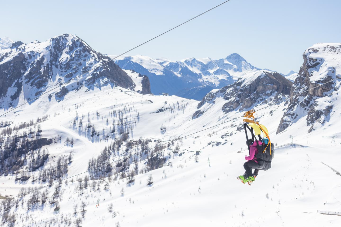 Tyrolienne Serre Chevalier