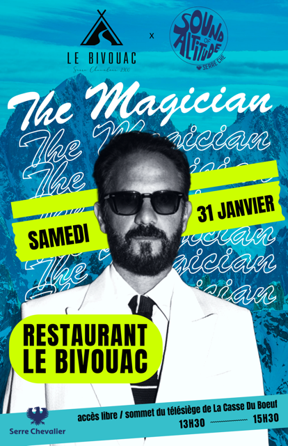 affiche the magician