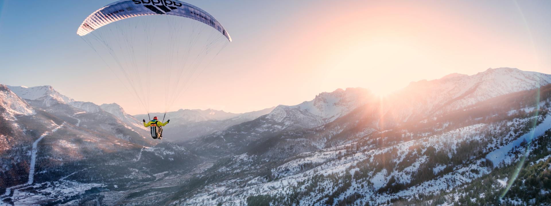 hiver-parapente