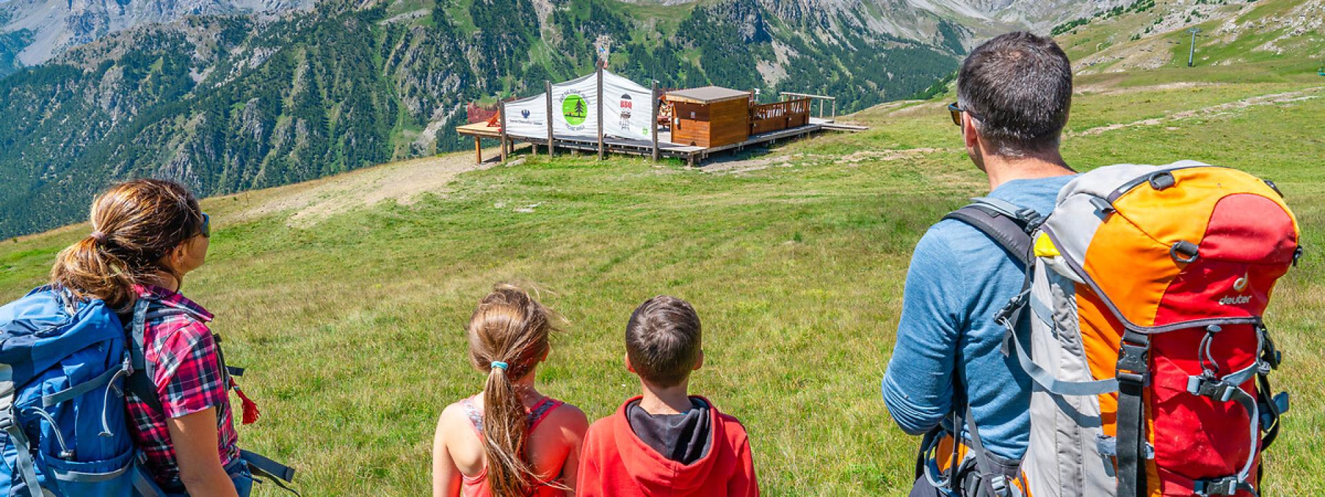 Domaine de Serre Chevalier l'été