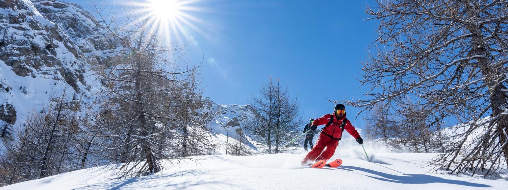 SKI HORS PISTE - SERRE CHEVALIER BRIANCON - 1