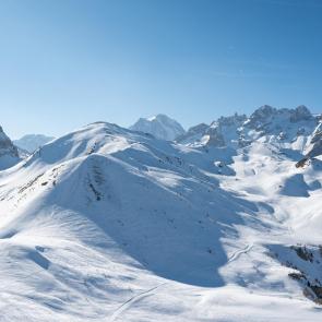 Paysage hiver domaine - Serre Chevalier Briancon - 01<>