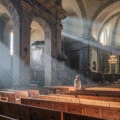 Intérieur collégiale - Serre Chevalier Briançon