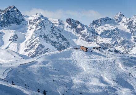 PAYSAGE NEIGE DOMAINE - SERRE CHEVALIER BRIANCON - 1<>