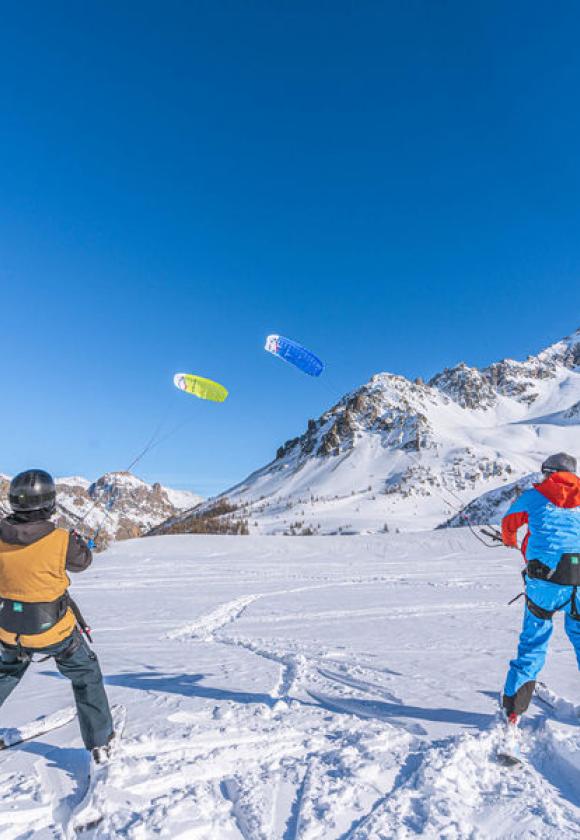 Snowkite avec Oxygène - Cours de snowkite (5996980)
