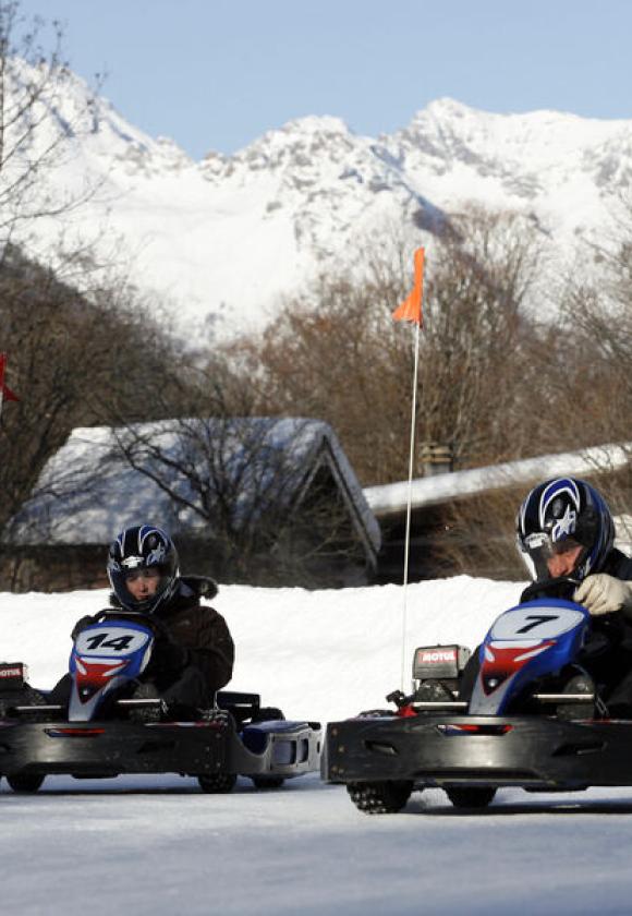 Karting de Serre Chevalier - karting sur glace Karting de Serre Chevalier - karting sur glace