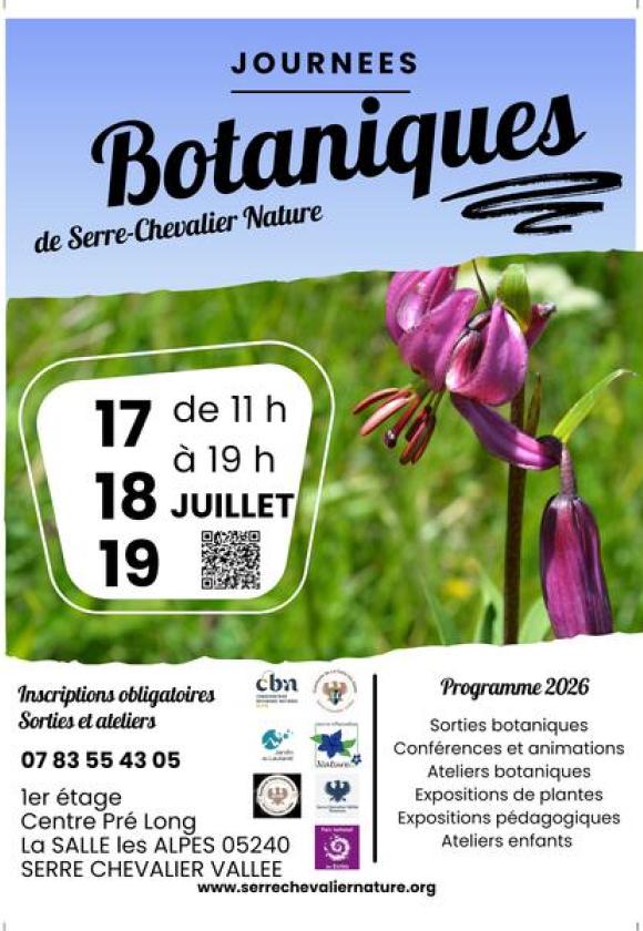 Les journées botaniques de Serre Chevalier Nature_La Salle-les-Alpes