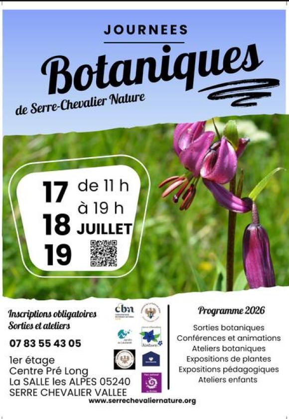 Les journées botaniques de Serre Chevalier Nature_La Salle-les-Alpes