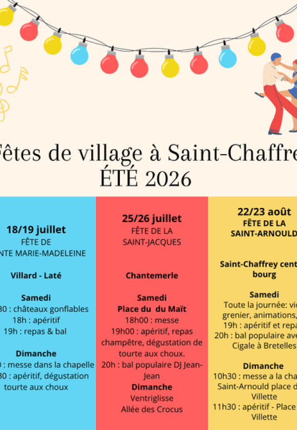 Fête de la Saint-Arnould_Saint-Chaffrey