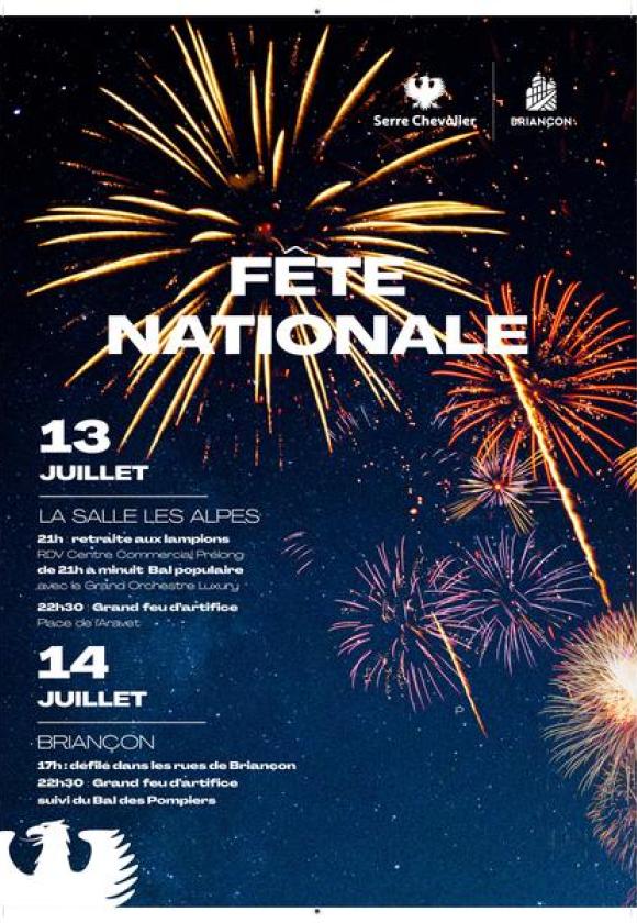 Fête Nationale et Feu d'Artifice_Briançon