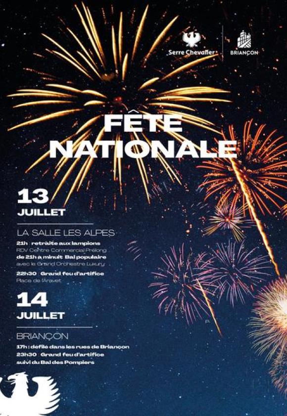 Fête Nationale et Feu d'Artifice_Briançon