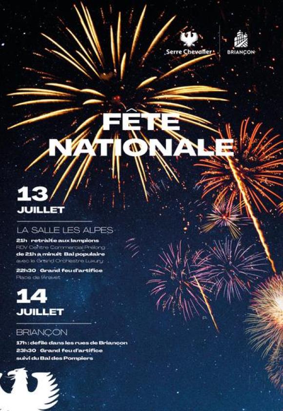 Fête Nationale et Feu d'Artifice_Briançon