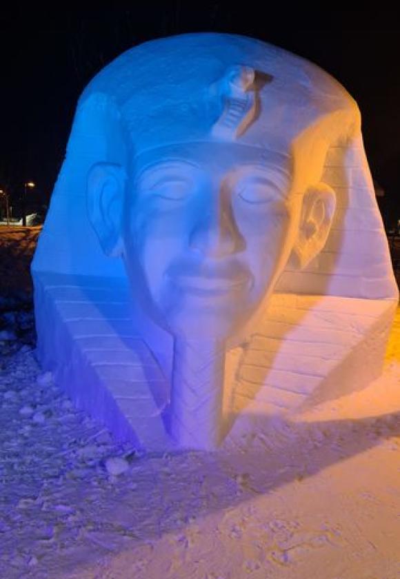 Sculptures sur glace