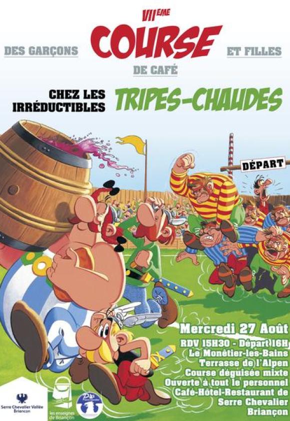 course des filles et garçons de café