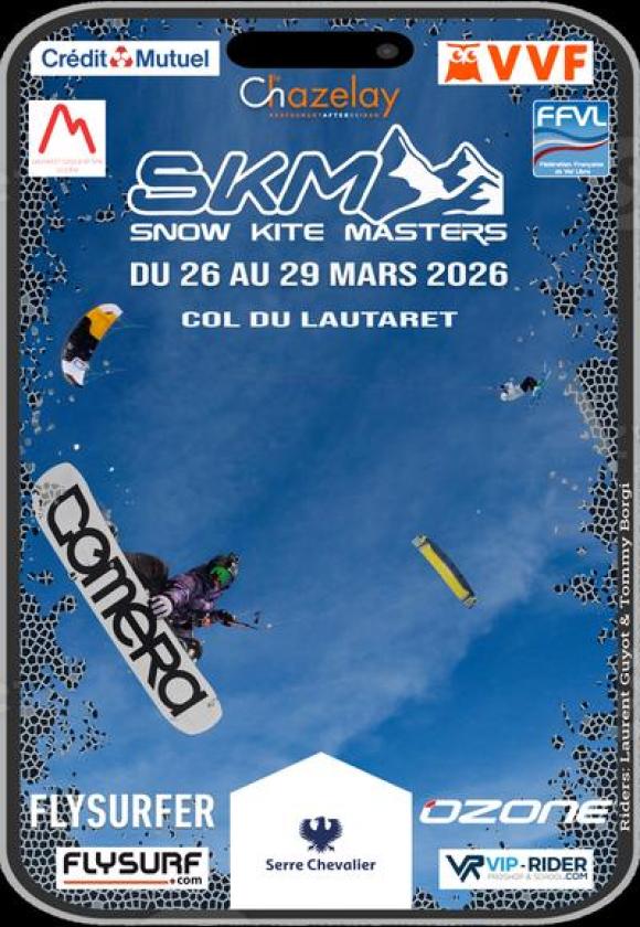 Snowkite Masters_Le Monêtier-les-Bains