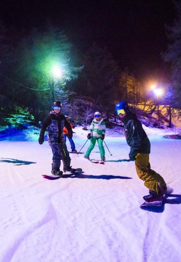 Ski de nuit Villeneuve