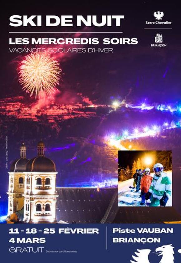 Ski de nuit_Briançon