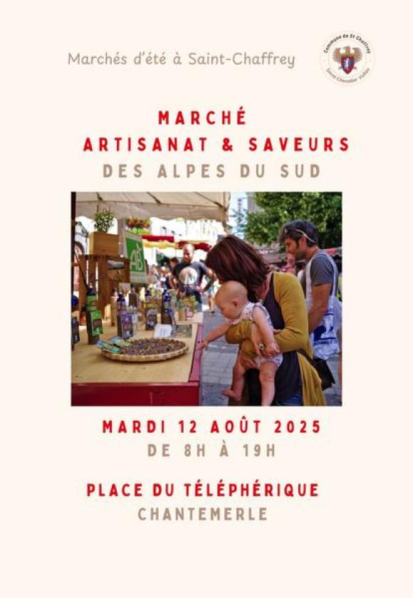 Marché Artisanat & Saveurs des Alpes du Sud_Saint-Chaffrey