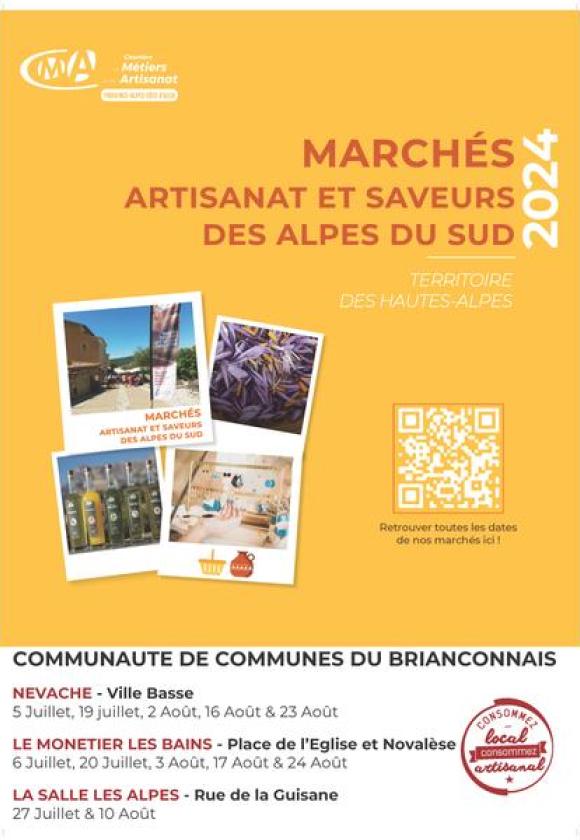 Marché Artisanat & Saveurs des Alpes du Sud_La Salle-les-Alpes