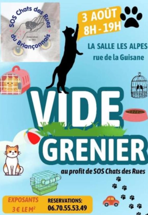 Vide grenier_La Salle-les-Alpes