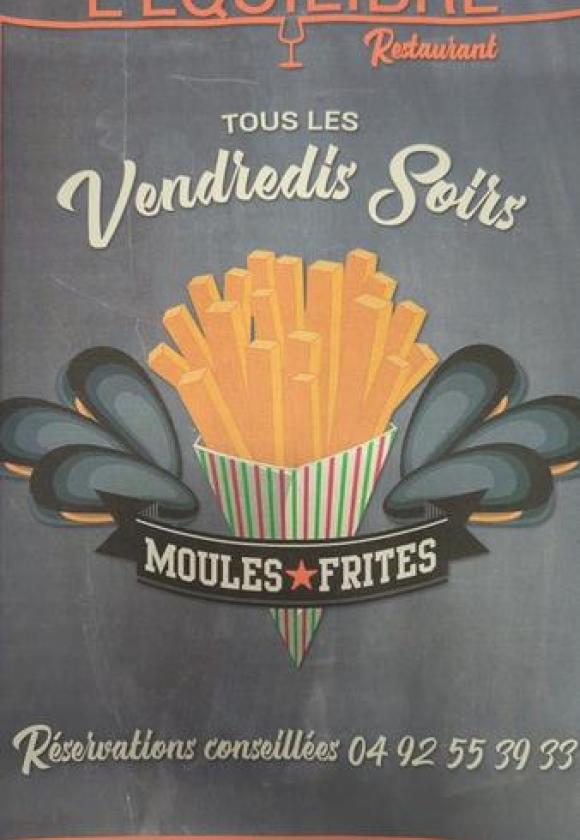 Soirée Moules frites / concert_La Salle-les-Alpes