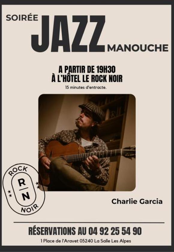 Concert - Charlie Garcia au Rock Noir_La Salle-les-Alpes