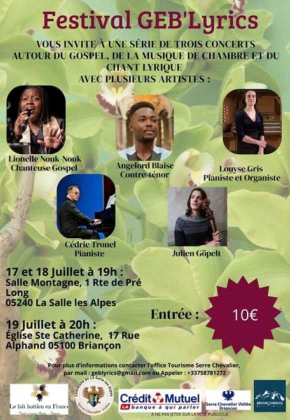 GEB'Lyrics - Concert Gospel_La Salle-les-Alpes