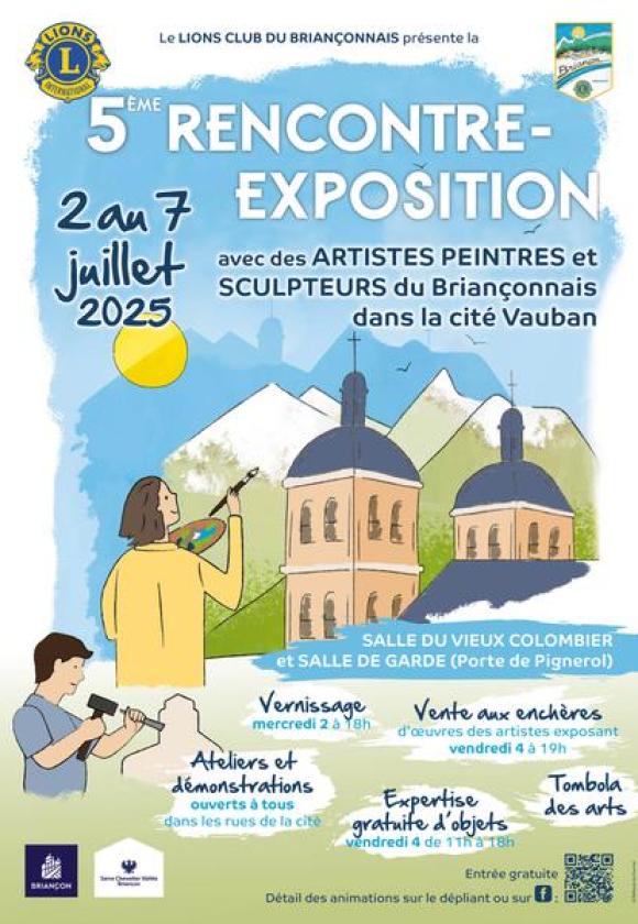 exposition des artistes peintres du Briançonnais_Briançon
