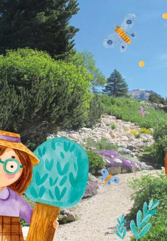 Visites jeune public du jardin botanique_Le Monêtier-les-Bains