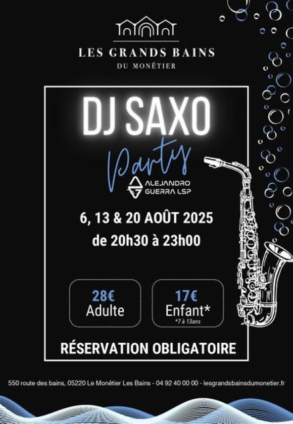 Dj party aux Grands Bains_Le Monêtier-les-Bains