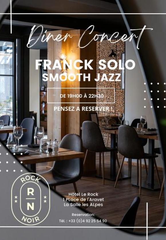 Concert - Franck au Rock Noir_La Salle-les-Alpes