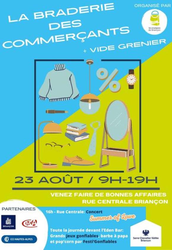 Braderie des Commerçants_Briançon