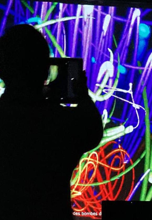 Ateliers « Light painting sonore »_La Salle-les-Alpes