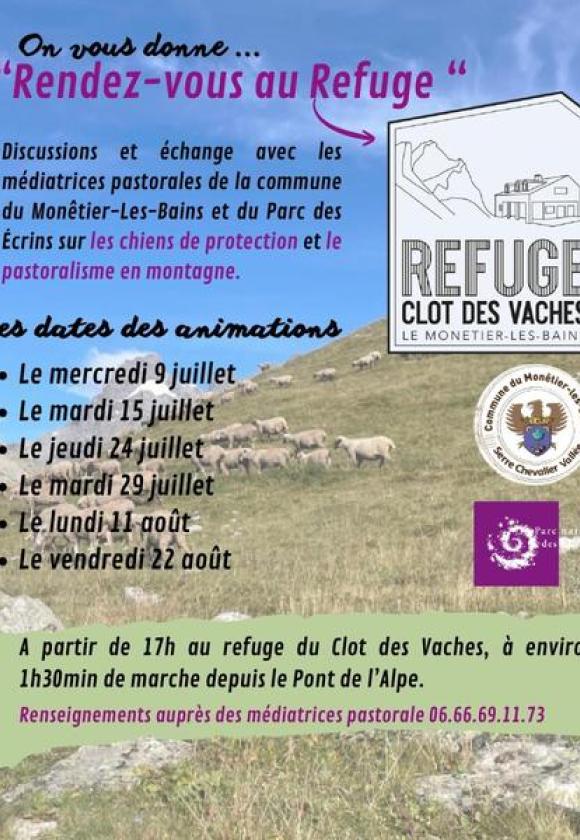 Rendez-vous au Refuge du Clot des Vaches_Le Monêtier-les-Bains