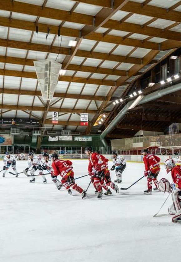 Match de hockey sur glace_Briançon
