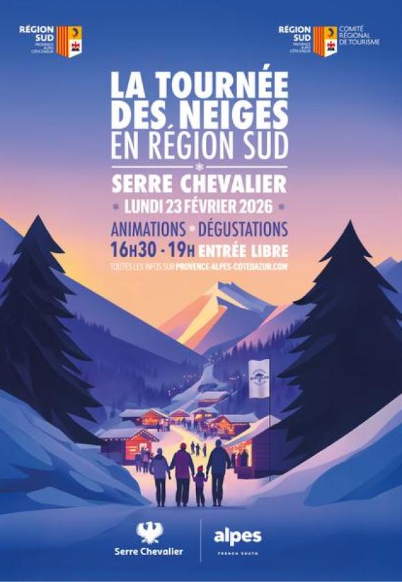 Tournée des neiges Région Sud_Saint-Chaffrey