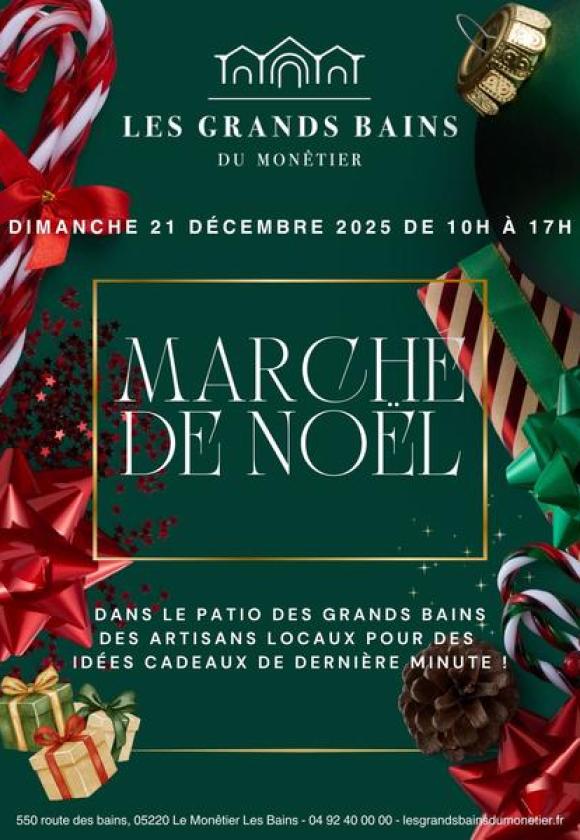 Marché de Noël aux Grands Bains_Le Monêtier-les-Bains
