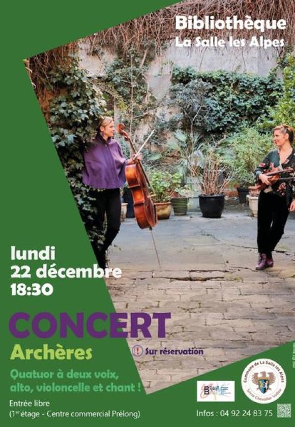 Concert "Archères"_La Salle-les-Alpes