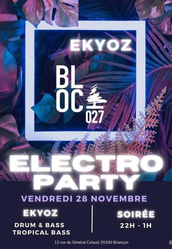 Electro party au Bloc 027_Briançon