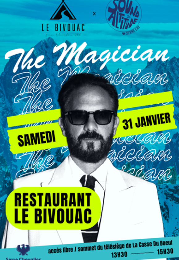 Dj set The Magician - Sound of Altitude_La Salle-les-Alpes
