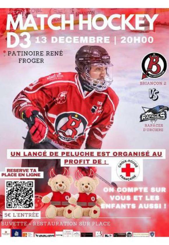 Match de hockey sur glace_Briançon