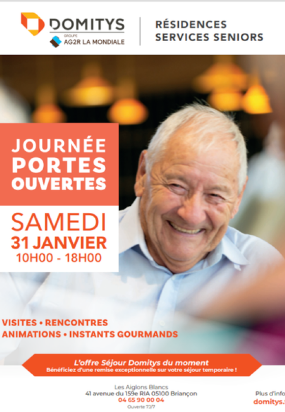 Journée portes ouvertes à la Résidence Domitys_Briançon