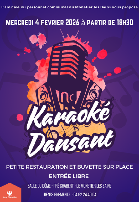 Karaoké dansant_Le Monêtier-les-Bains
