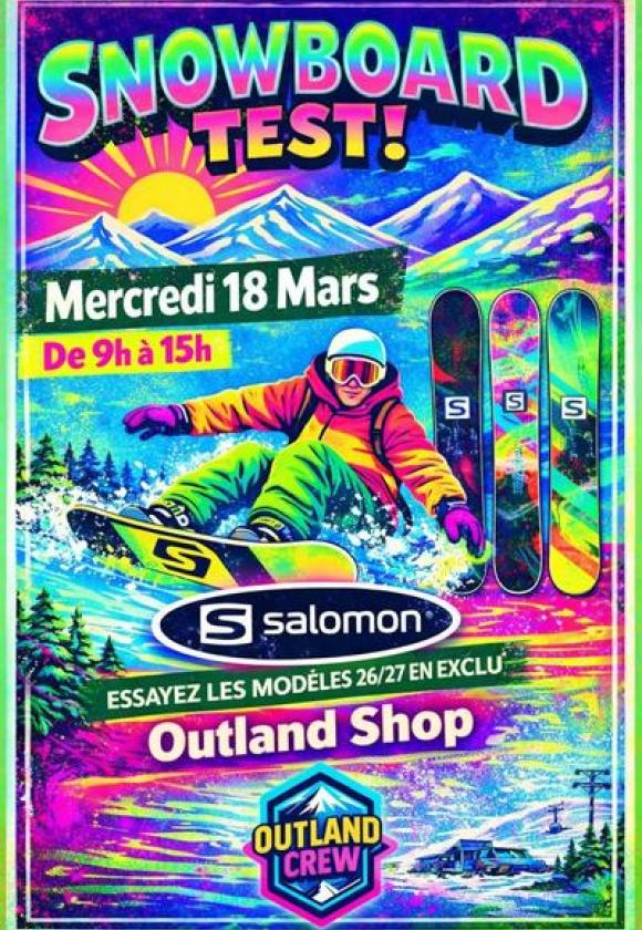 Snowboard test Salomon_Saint-Chaffrey