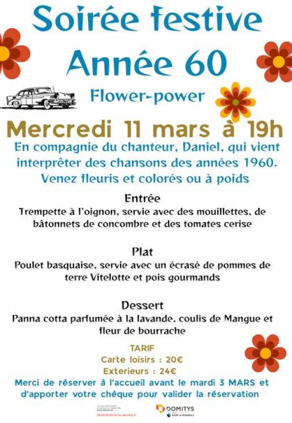 Soirée festive à la résidence Domitys_Briançon