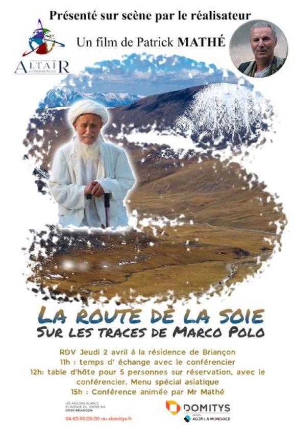 Conférence "La route de la soie" à la résidence Domitys_Briançon