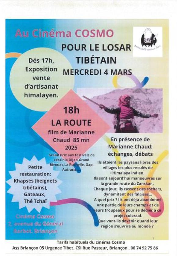 Pour le Losar tibétain_Briançon