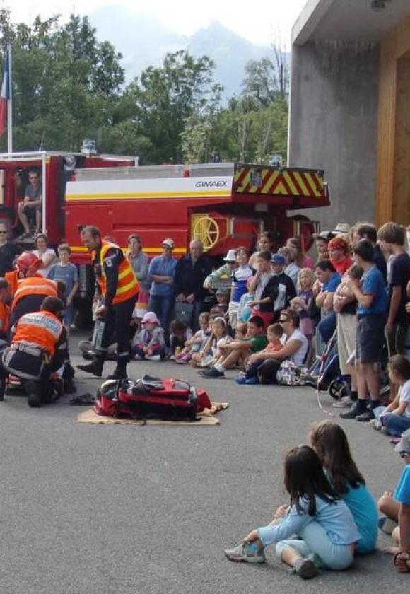 Journée Portes Ouvertes Caserne des Pompiers de Serre Chevalier_Le Monêtier-les-Bains