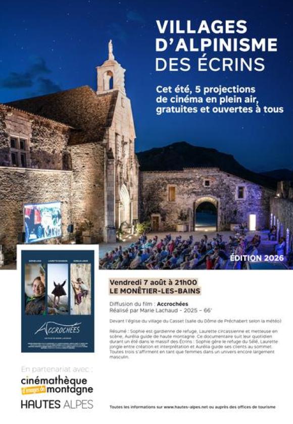 Projection sur le thème "Villages d'Alpinisme des Ecrins"_Le Monêtier-les-Bains
