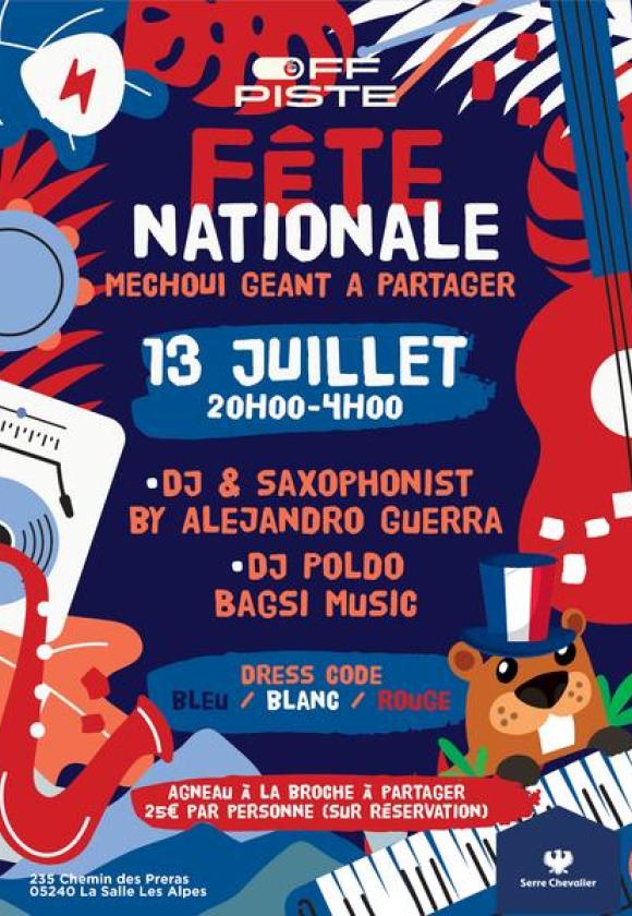 Fête nationale au Off Piste_La Salle-les-Alpes